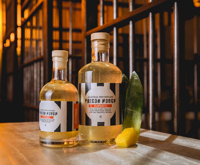 Margarita cocktail at Alcotraz - popular drink option at this immersive prison-themed cocktail bar.
